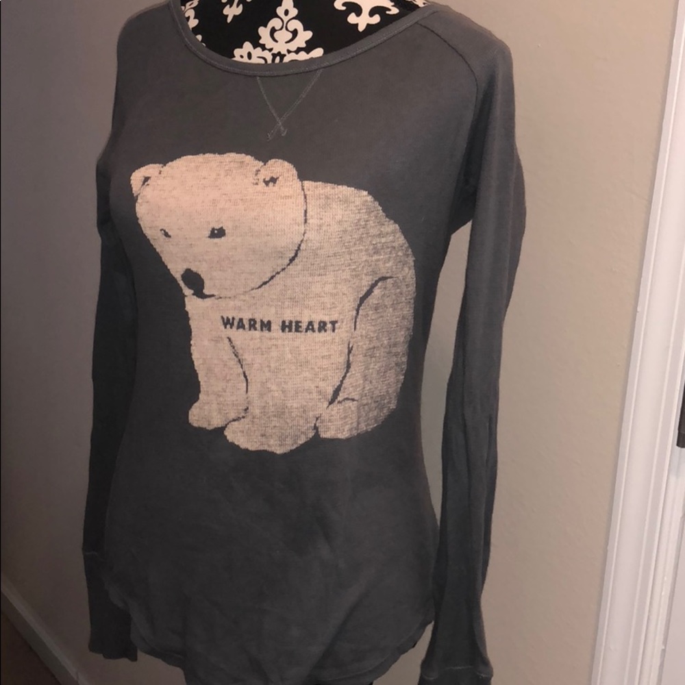MUST GO: polar bear shirt.